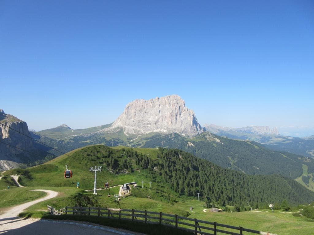 Il Sassolungo visto dal Dantercepies