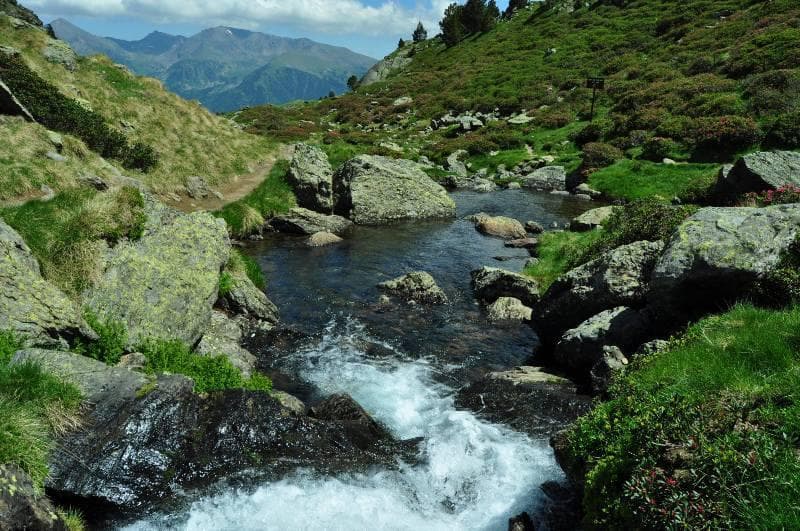 Subida al Llac de Tristaina, Andorra