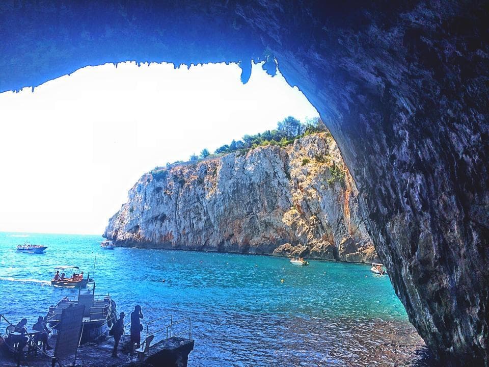 Vista dall'interno