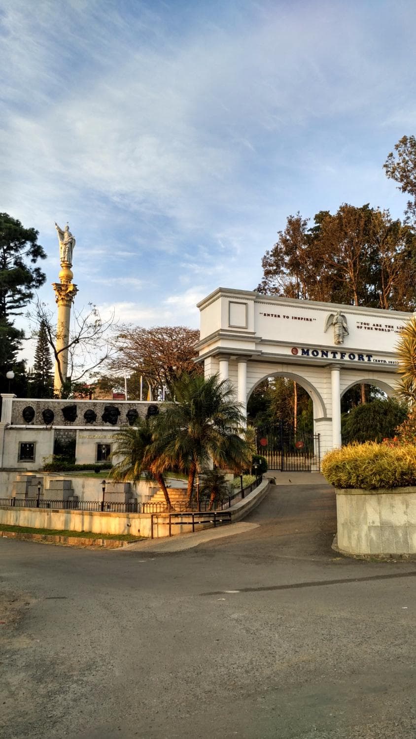 The school main gate