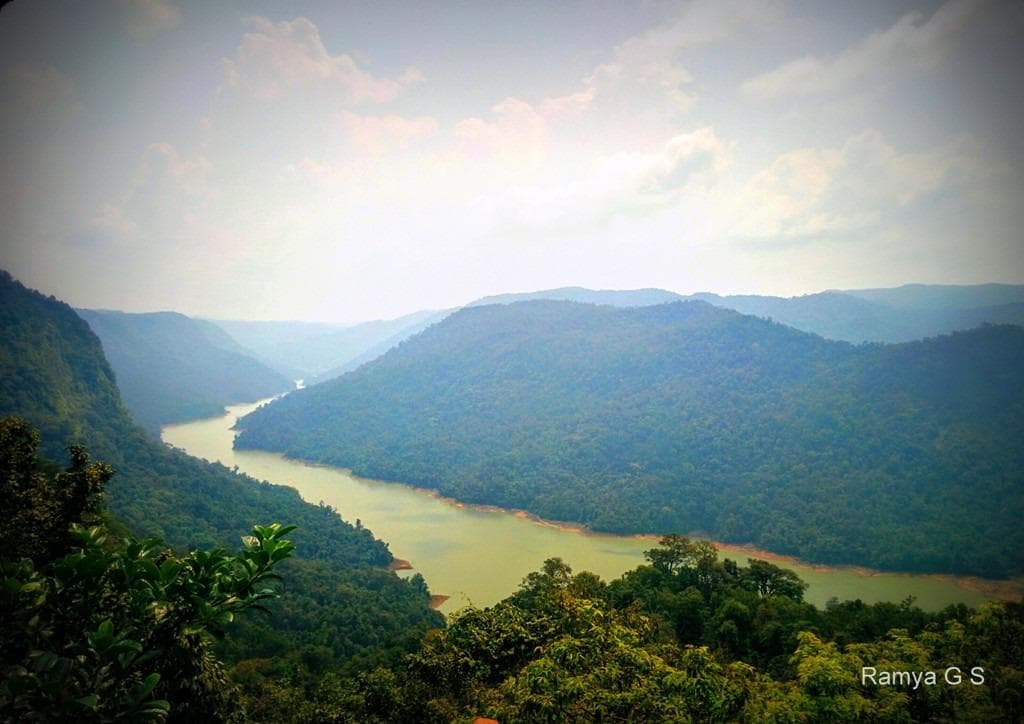 sharavathi valley view point