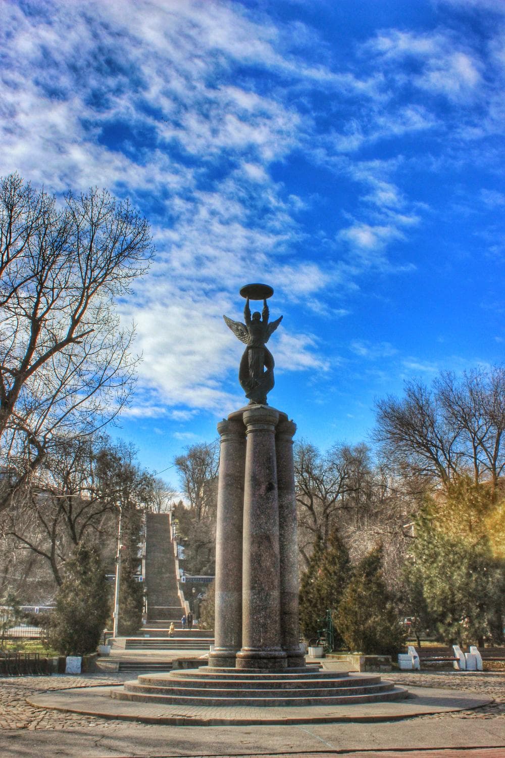 Стелла "300 лет", Депальдовская лестница. Таганрог