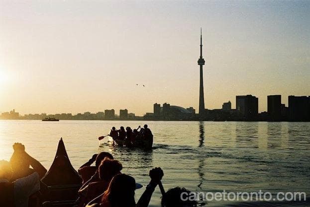 canoe and campfire tour