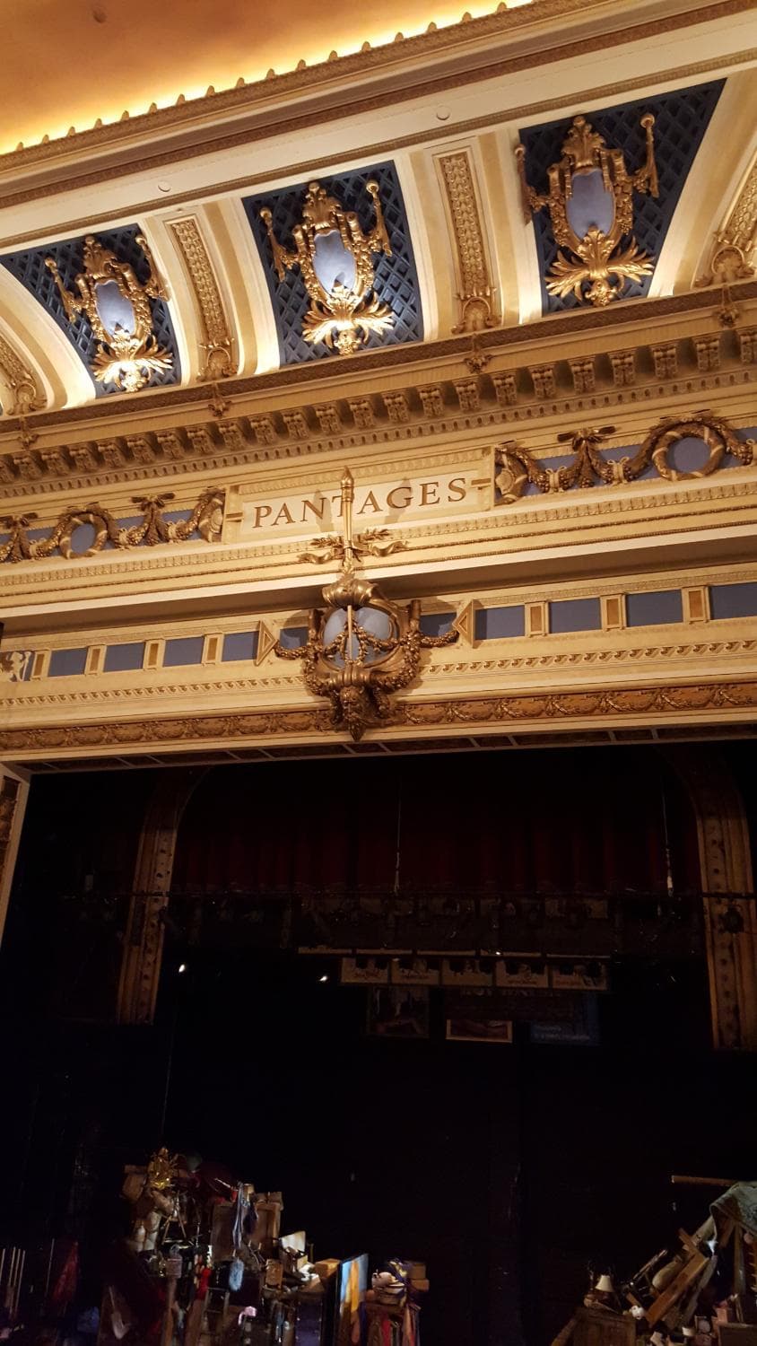 Inside the theatre