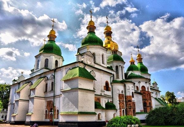 Saint Sophia Cathedral - the most important historical architectural monument 11 century 