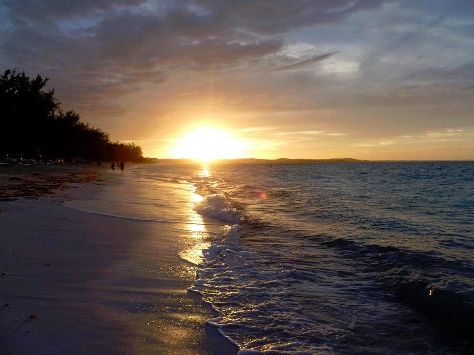 Beautiful sunsets at the beach