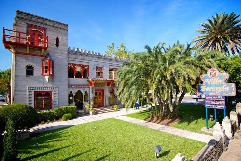 The Villa Zorayda Museum in St. Augustine, FL