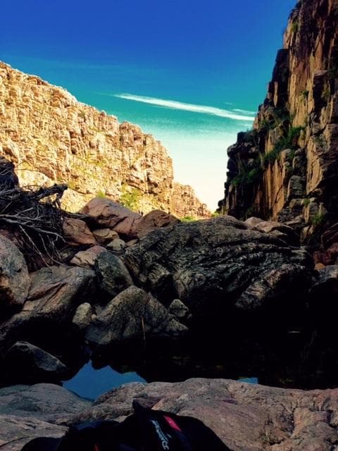 Final del recorrido, Garganta Olvidada