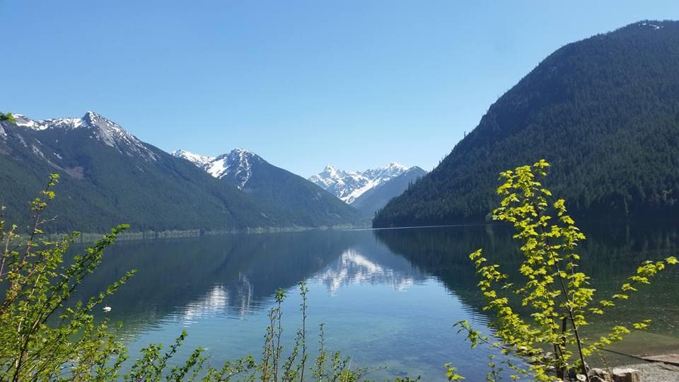 Surrounding mountains