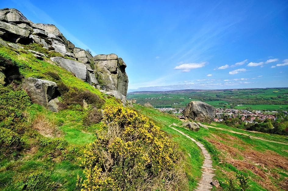 The Cow & Calf rocks - Ilkley Moor