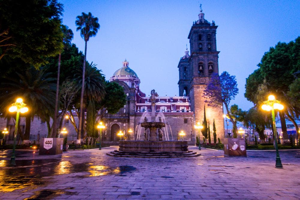 Puebla Historic Center Mexico City