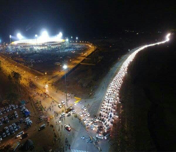 Lovely look of stadium