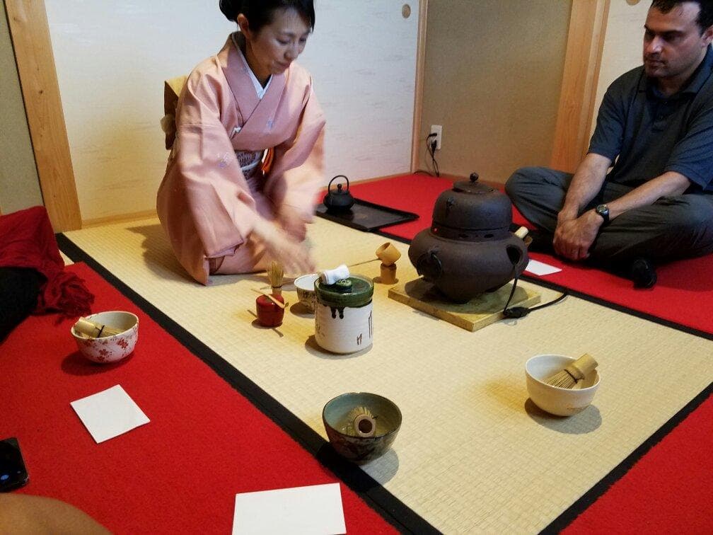 Camellia Tea Ceremony Higashiyama Kyoto