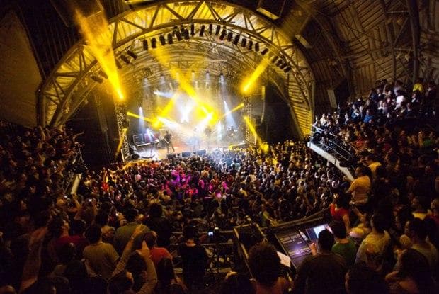 Platéia do Circo Voador e Palco