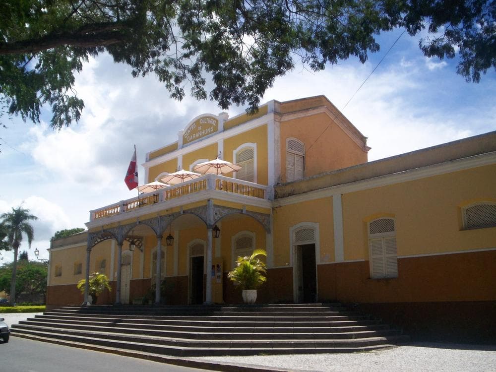 Centro Cultural em um dia sem apresentações.