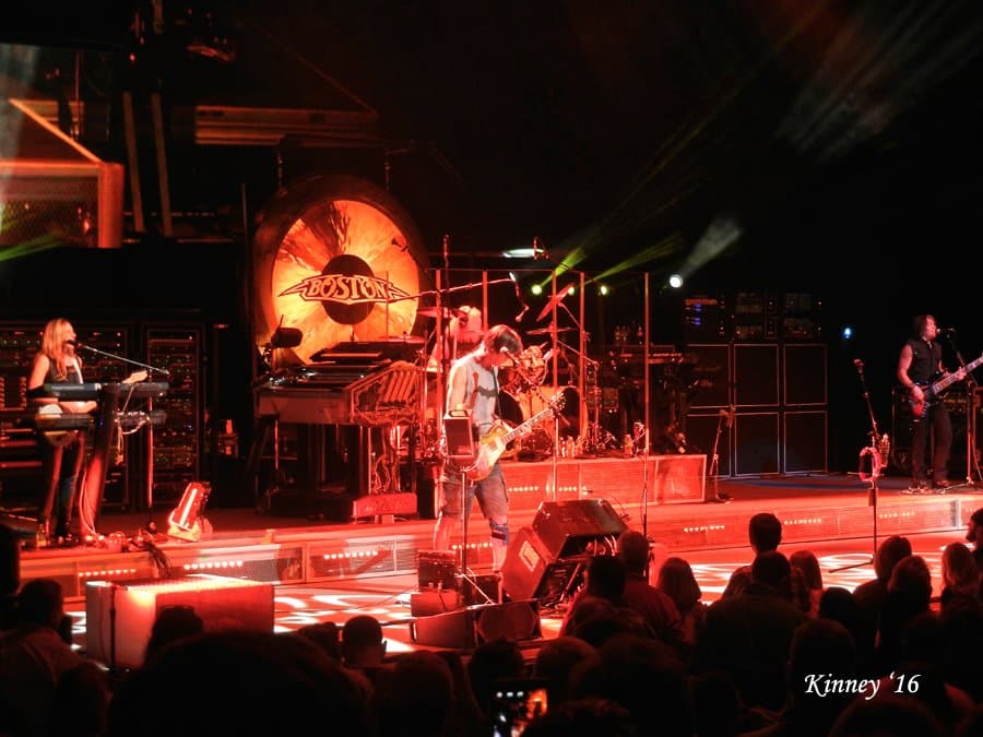 Boston in concert, May 2016 at EKU Center for the Arts