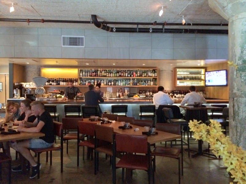 Factory Kitchen Bar -- Viewed from our table