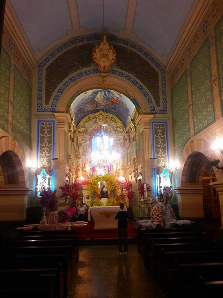 Interior da igreja
