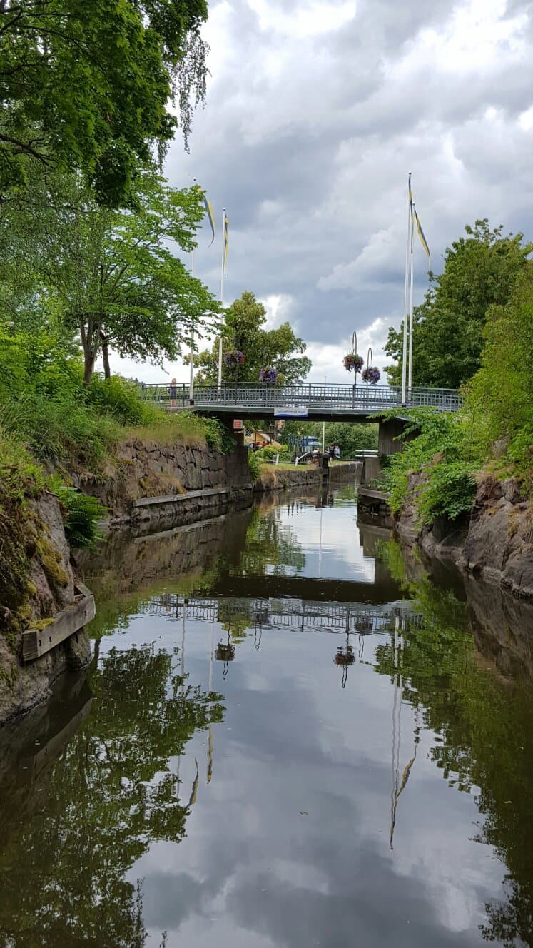 Nykvarn Locks Kinda Canal