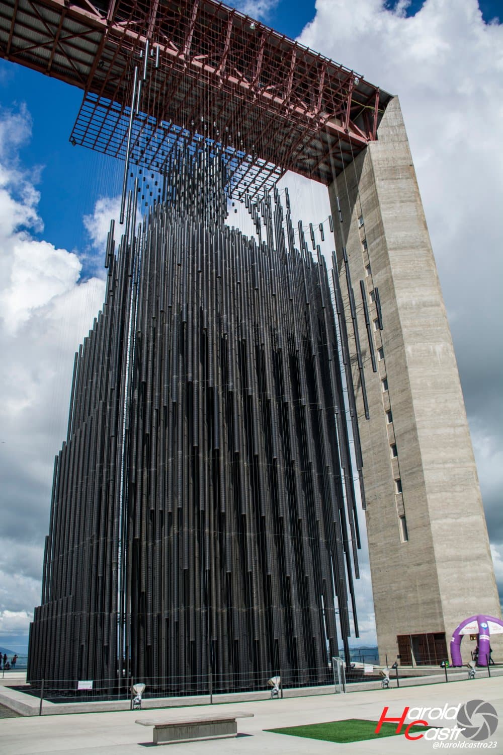 Vista del monumento