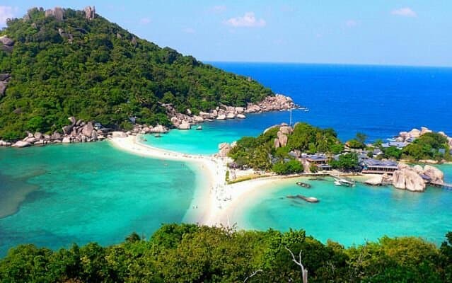 Koh Tao and Koh Nang Yuan Gulf of Thailand