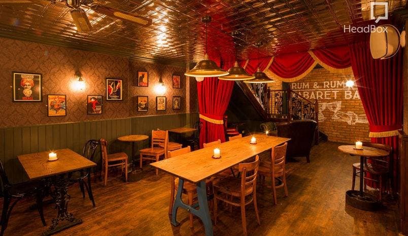 Our downstairs drinking den, Rum and Rumour