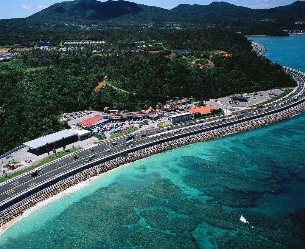 上空からの道の駅　許田