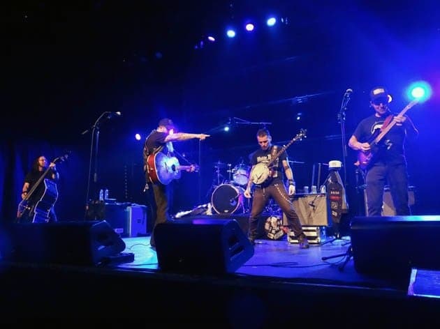 Bob Wayne and the band