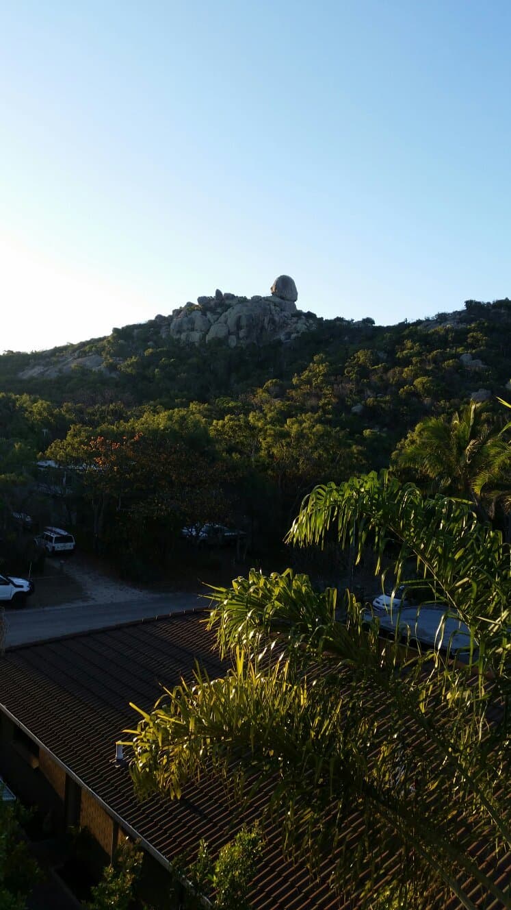 Mother Beddock Rock from Rose Bay Resort!  Awesome!