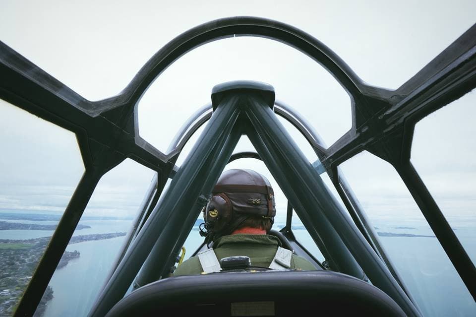 Teaching me how to fly