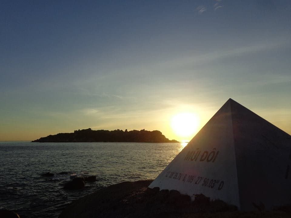 Watching the first ray in Vietnam