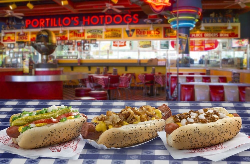 Chicago-Style Hot Dog, Maxwell Street Polish and Chili Dog
