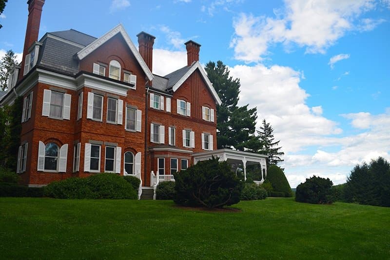 View of the house.