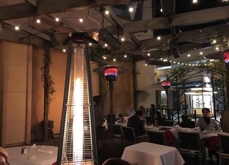 outdoor seating
