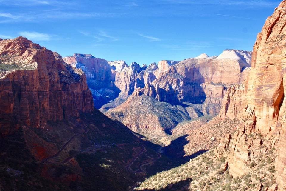 view from Canyon overlook