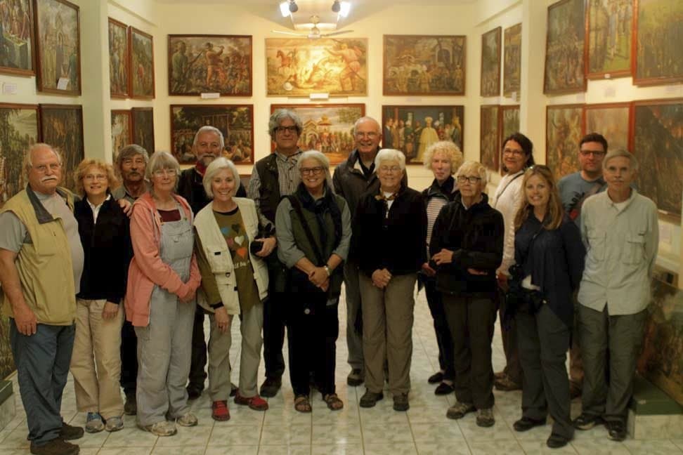 Tourists from USA at RKCS Art Museum