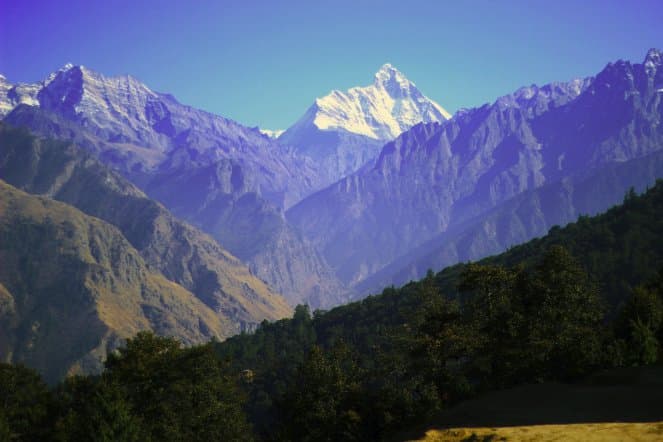 Nanda Devi Peak.