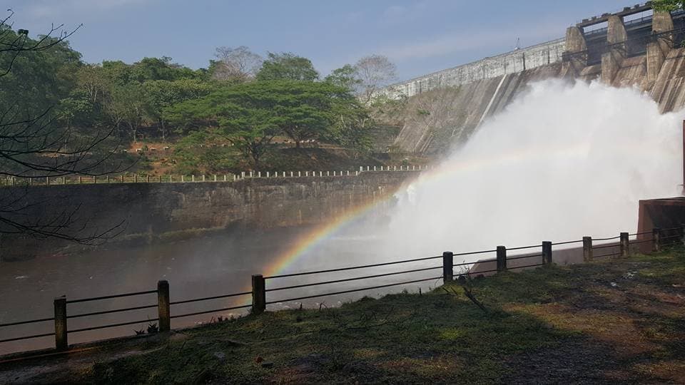 At Chimmony Dam