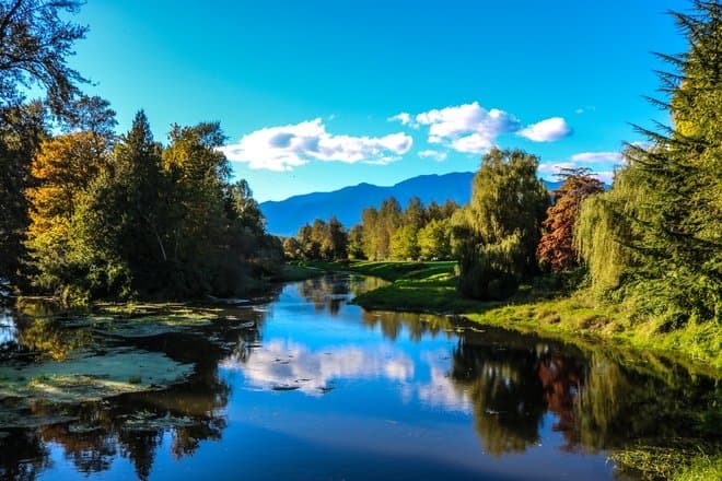 Along the river...calm & beautiful...very peaceful