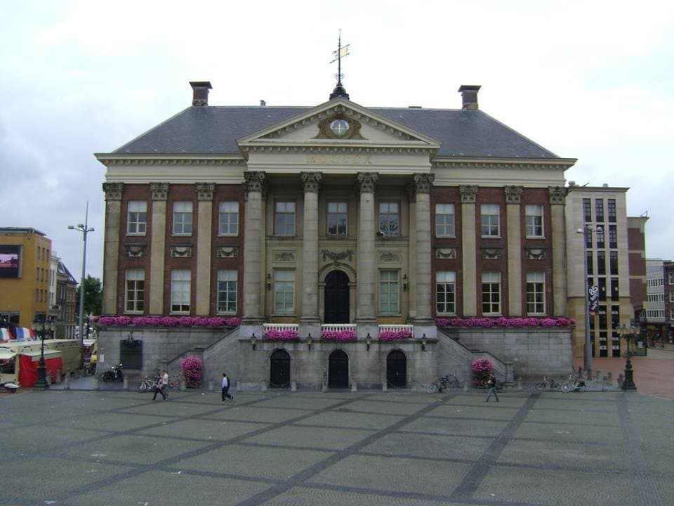 Stadhuis Groningen, Groningen, Holanda.