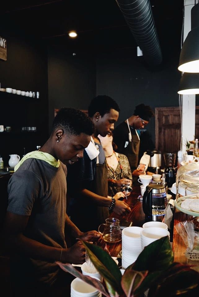 Handcrafted artisan coffee