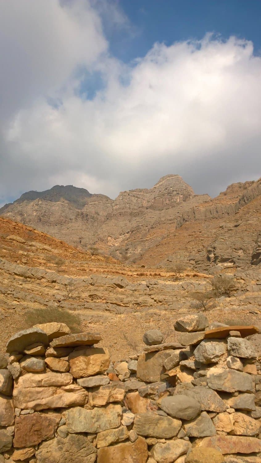 The Al Hajar mountains