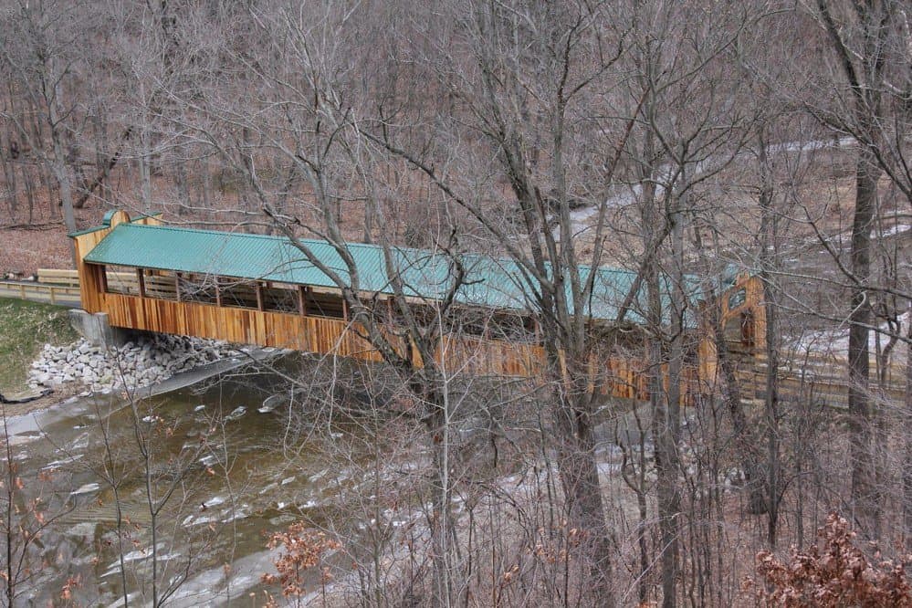 Another covered bridge for a campground