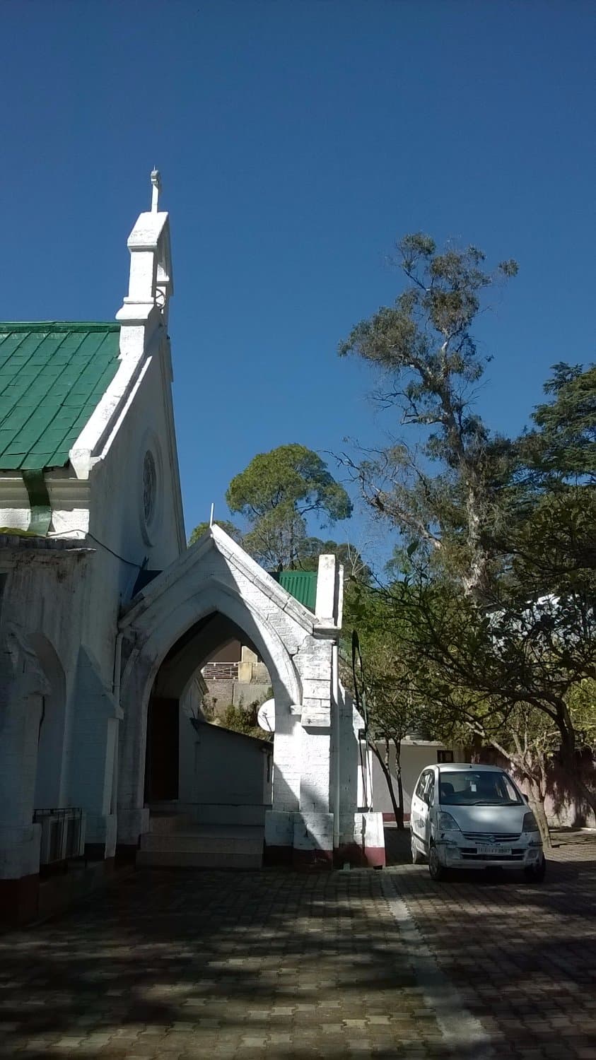 an old church now converted into KRC community centre in Ranikhet 