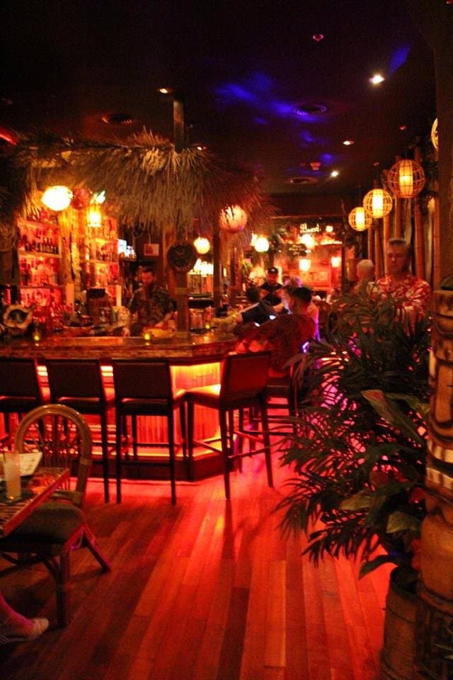Amazing tiki bar
