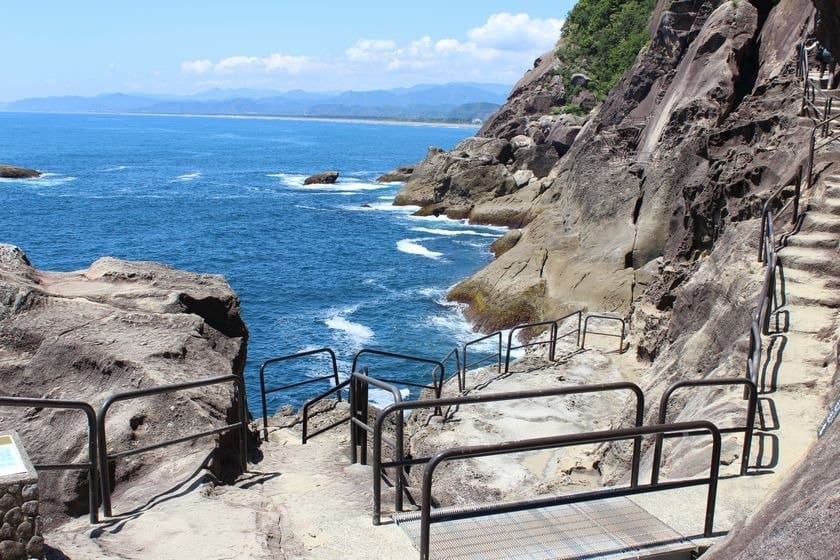 このように柵が設置されています。