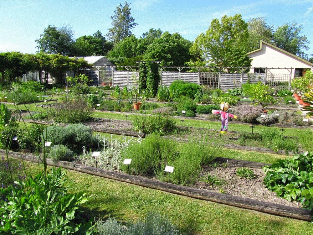 Vue sur les jardins