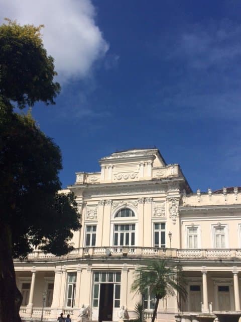 Fachada interna do Palácio