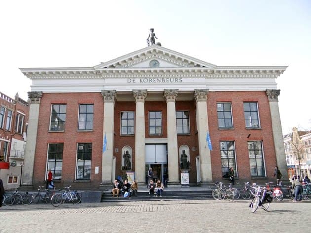 the building
