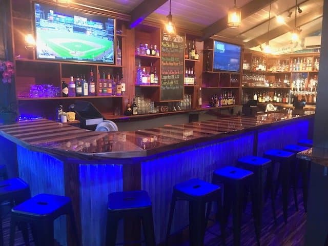 Three's Beautiful Bar Area